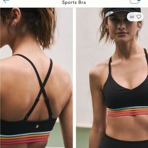 Spiritual Gangster Nikki Dream Tech Jersey Sports Bra from Anthropologie